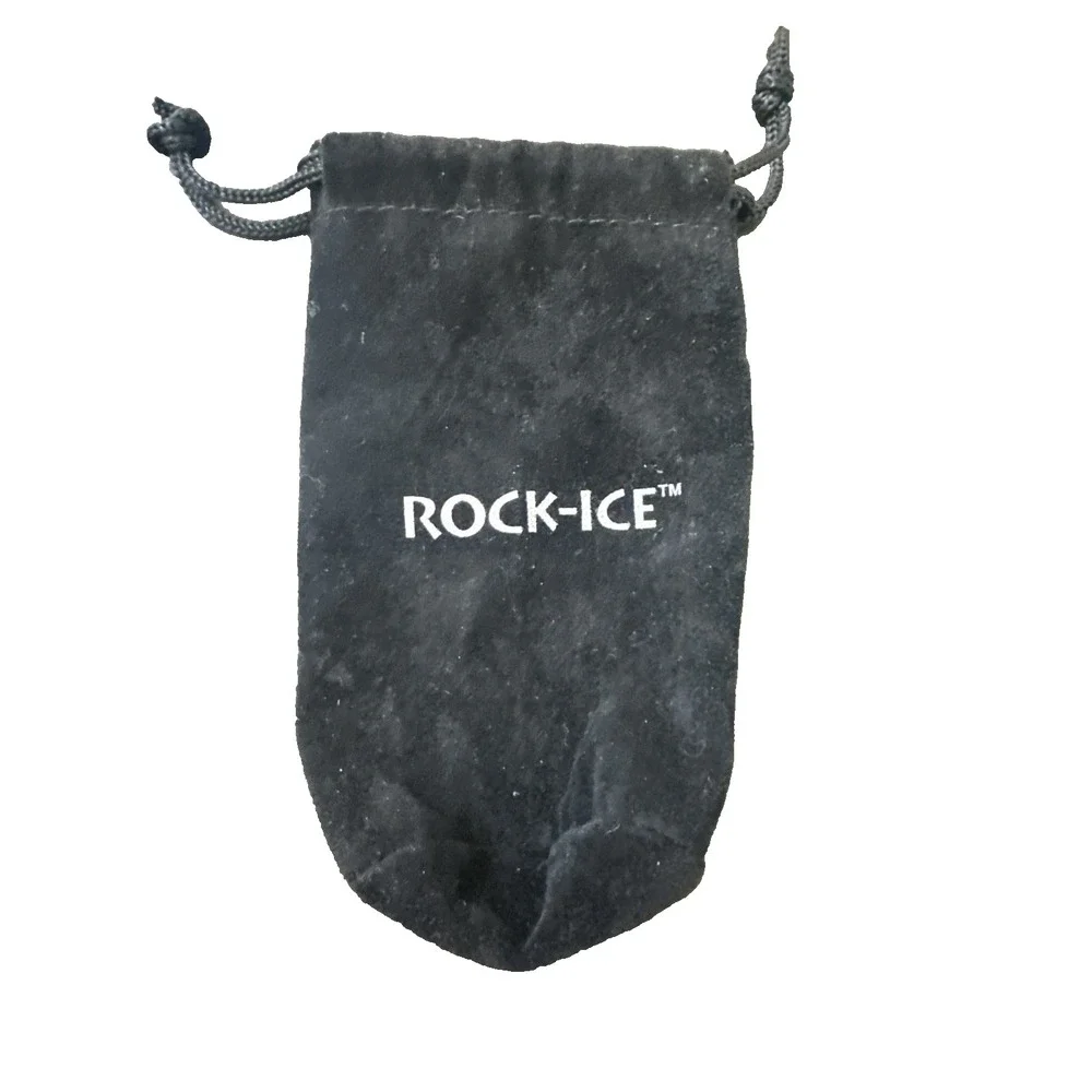 Viski Glacier Rocks Soapstone Whiskey Stones, Set of 9 w/Bag FHLB